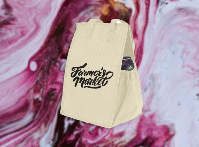 Custom imprinted Lunch Bags for New York, NY with a local business logo