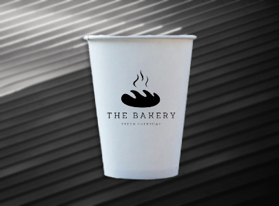 Custom imprinted Paper Cups for New York, NY with a local business logo
