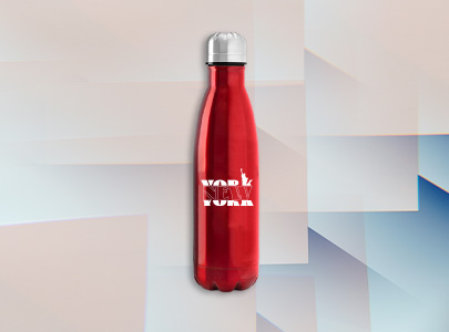 Custom imprinted Water Bottles for New York, NY with a local business logo